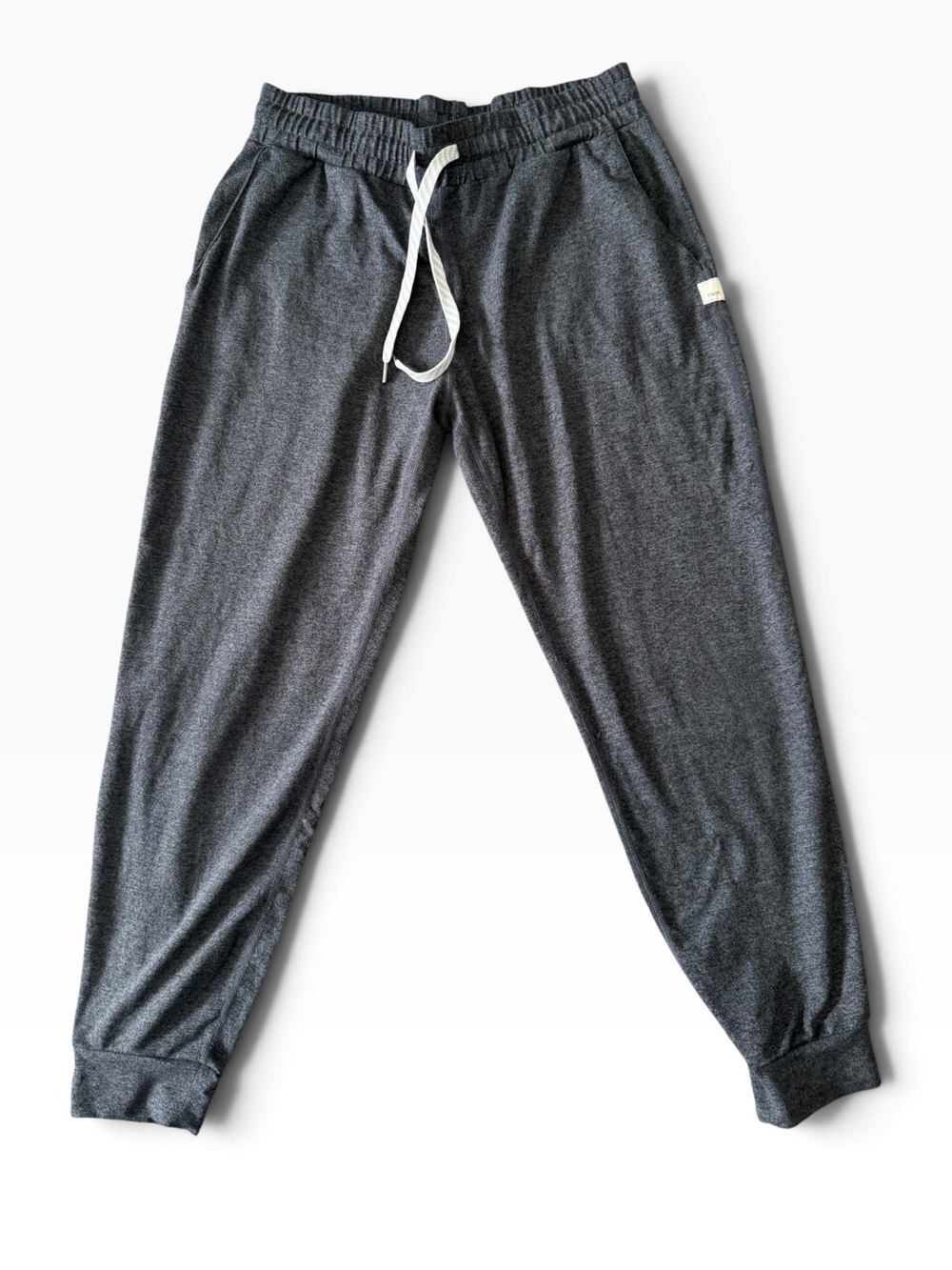 Vuori Women’s Performance Jogger Charcoal Heather Gray Pants Small